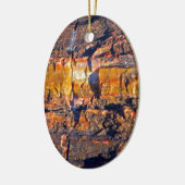 collectie "gestript hout" keramisch ornament (Links)