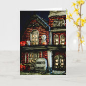 collectie "Haunted House" Kaart (Gele Bloem)