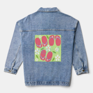 Collectie Hawaii Aloha Denim Jacket