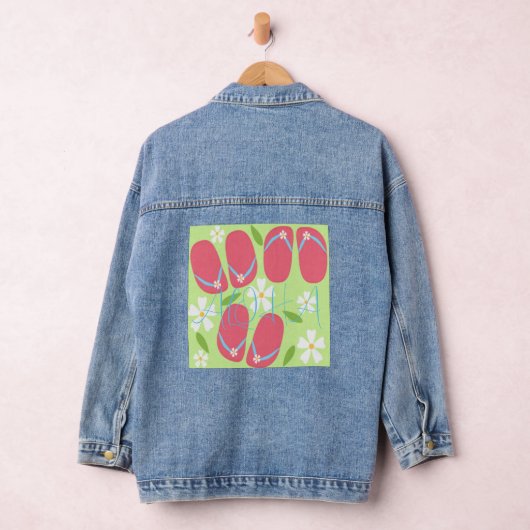 Collectie Hawaii Aloha Denim Jacket (Hangar)