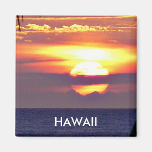 Collectie Hawaiiaanse Zonsondergangen Magneet
