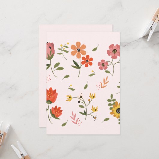 collectie kaart (Voorkant / Achterkant in situ)