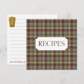 Collectie Kaart land van ontvangst (Voorkant / Achterkant)