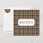 Collectie Kaart land van ontvangst (Voorkant / Achterkant)