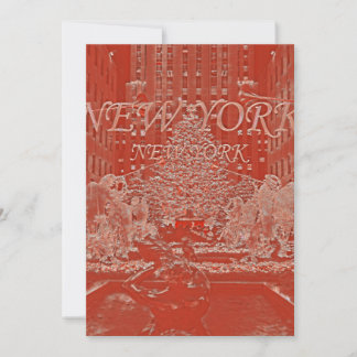Collectie kerstbomen - New York, New York Kaart