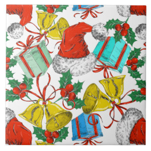 Collectie kerstmis tegeltje