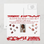 COLLECTIE LADY ELEGANCE BRIEFKAART (Voorkant / Achterkant)