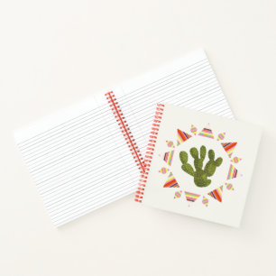 Collectie Llamarama  Cactus Cirkel Notitieboek