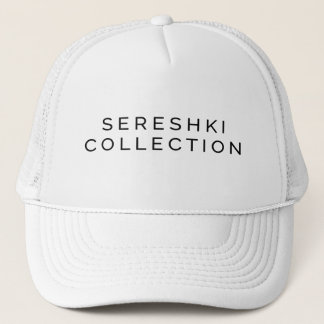 COLLECTIE Logo White Trucker Hat Pet