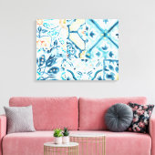 Collectie Medallion Medley Canvas Afdruk (Insitu (Woonkamer))