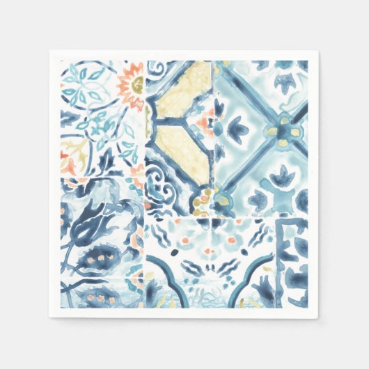 Collectie Medallion Medley Servet (Voorkant)