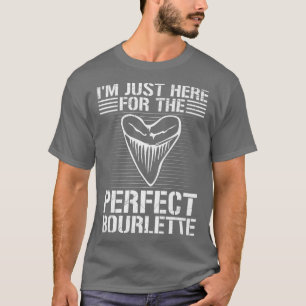 Collectie met haaientanden Ontwerp voor een fossie T-shirt