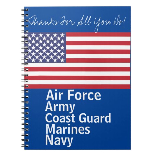 Collectie militaire cadeaus notitieboek (Voorkant)