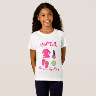 Collectie op kinderuitdrukking - meisjes t-shirt