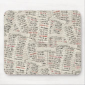 Collectie oude mediawisselaar muismat (Voorkant)