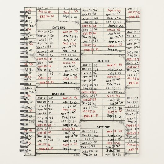 Collectie oude mediawisselaar planner (Voorkant)