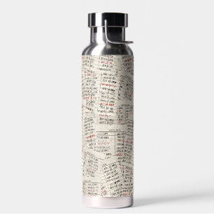 Collectie oude mediawisselaar waterfles