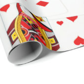 Collectie speelkaarten cadeaupapier (Rol Hoek)