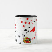 Collectie speelkaarten mok (Midden)