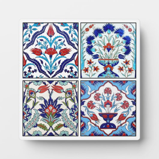 Collectie Turkse tegels Fotoplaat (Voorkant)