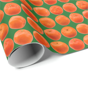 Collectie van Clementines - Donkergroen 196b24 Cadeaupapier
