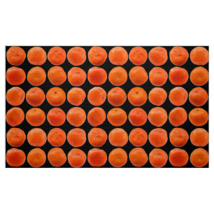 Collectie van clementines - zwart stof