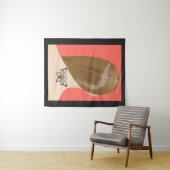 Collectie van damesnek Tattoo Art print nr. 2/10 Wandkleed (In Situ (horizontaal))