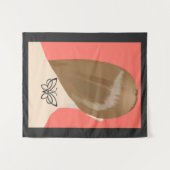 Collectie van damesnek Tattoo Art print nr. 2/10 Wandkleed (Voorkant (horizontaal))