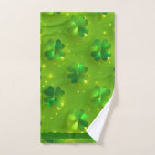Collectie van de groene moderne St. Patrick's Day  Bad Handdoek (Handdoek)