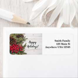 Collectie van de Grote en Holly Holiday Etiket