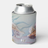 Collectie van de Koelbox van Seashells Blikjeskoeler (Blikje Voorkant)