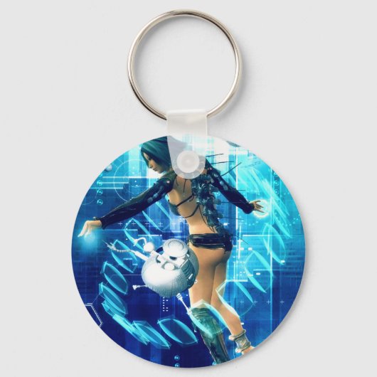 Collectie van gegevens sleutelhanger (Voorkant)