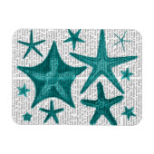 Collectie van groene staarten 2 magneet (Horizontaal)