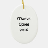 Collectie van het Ierse Ornament Dancer: (Achterkant)