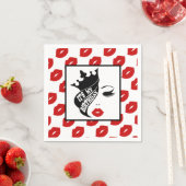 Collectie van het kroonfeest servet (Insitu)