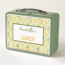 Collectie van het mandje voor fruit - ananassen