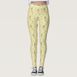 Collectie van het mandje voor fruit - ananassen leggings