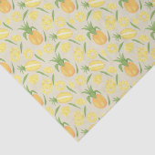 Collectie van het mandje voor fruit - ananassen tissuepapier (Detail)