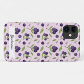 Collectie van het mandje voor fruit - Blauwe besse Case-Mate iPhone Case (Achterkant (horizontaal))