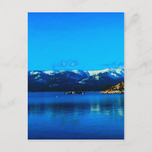 Collectie van het meer van Tahoe Briefkaart