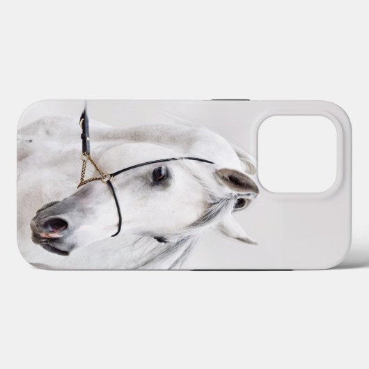 collectie van het paard. arabische witte hulpstof Case-Mate iPhone case (Achterkant (horizontaal))