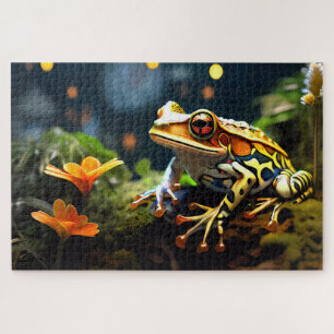 Collectie van Jigsaw Puzzle Frogs Costa Rica Legpuzzel