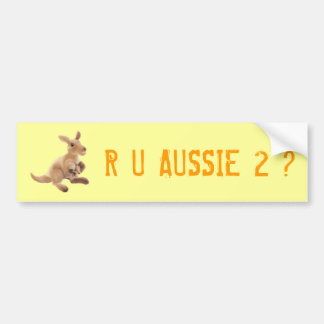Collectie van Kangaroo Bumpersticker