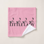 Collectie van kinderexpressie bad handdoek (Wasdoekje)