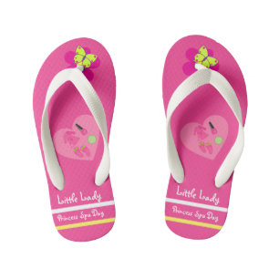 Collectie van kinderexpressie kinder teenslippers