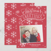 Collectie van koudplankjes kaart (Voorkant / Achterkant)