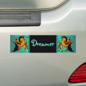 Collectie van magische Zeeen Bumpersticker (Op auto)