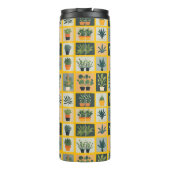 Collectie van planten thermosbeker (Achterkant)