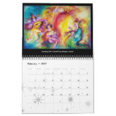 Collectie van schilderijen van Bulgan Lumini - 201 Kalender (Feb 2027)