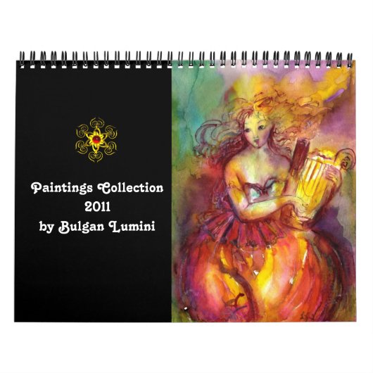 Collectie van schilderijen van Bulgan Lumini - 201 Kalender (Hoes)